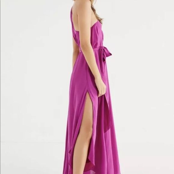 Urban Outfitters Dress Maxi Silky Satin Avery - Picture 7 of 7